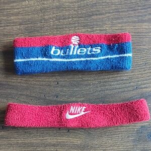 Rebook Baltimore Bullets and Nike Headband Bundle